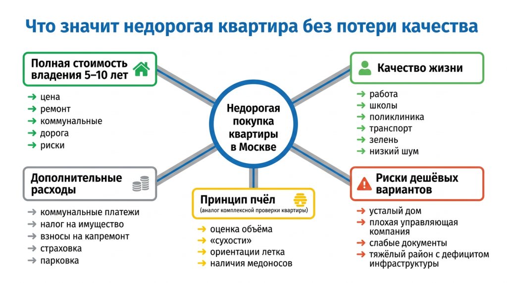 Что значит недорогая квартира без потери качества